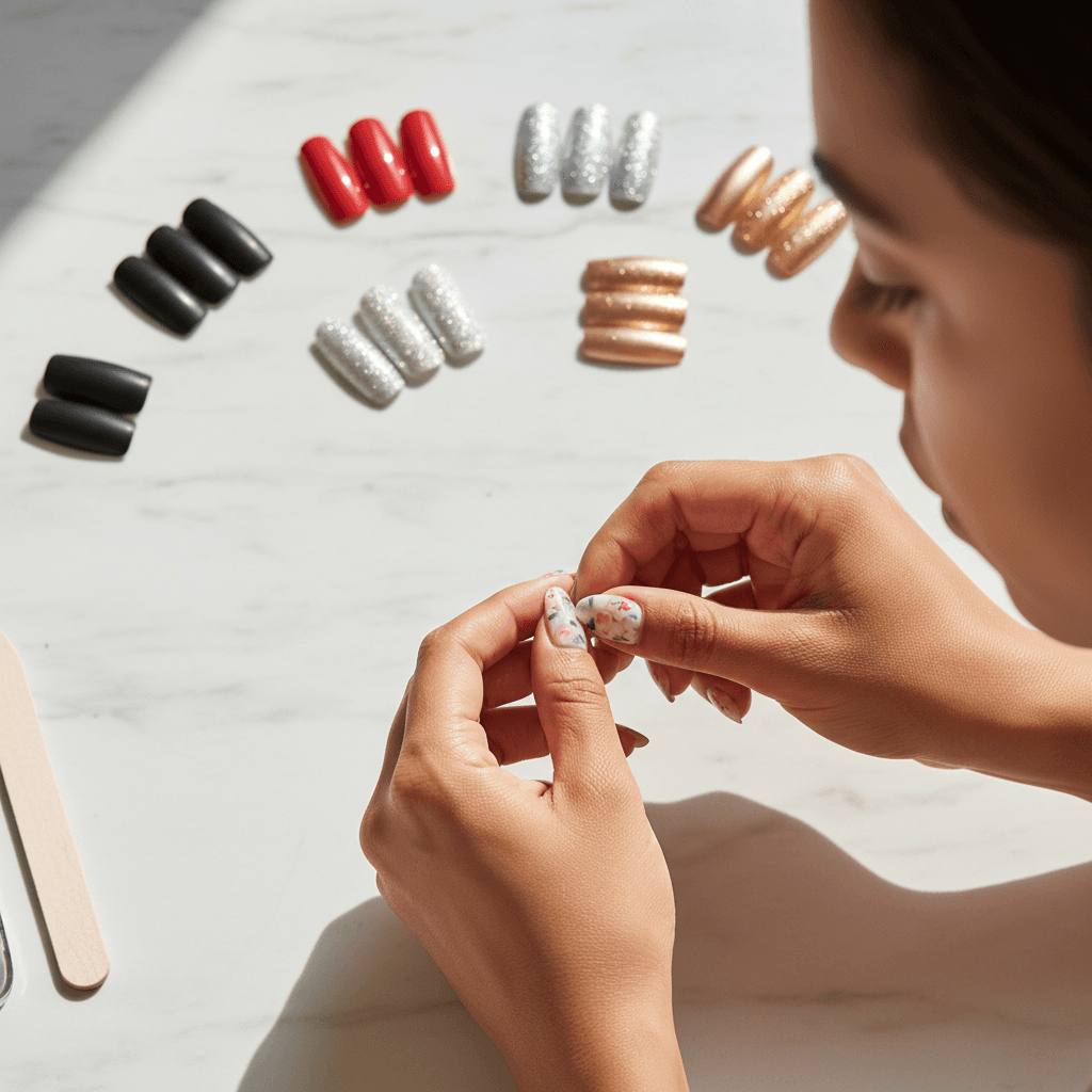 Natural nail wellness supplement bottle